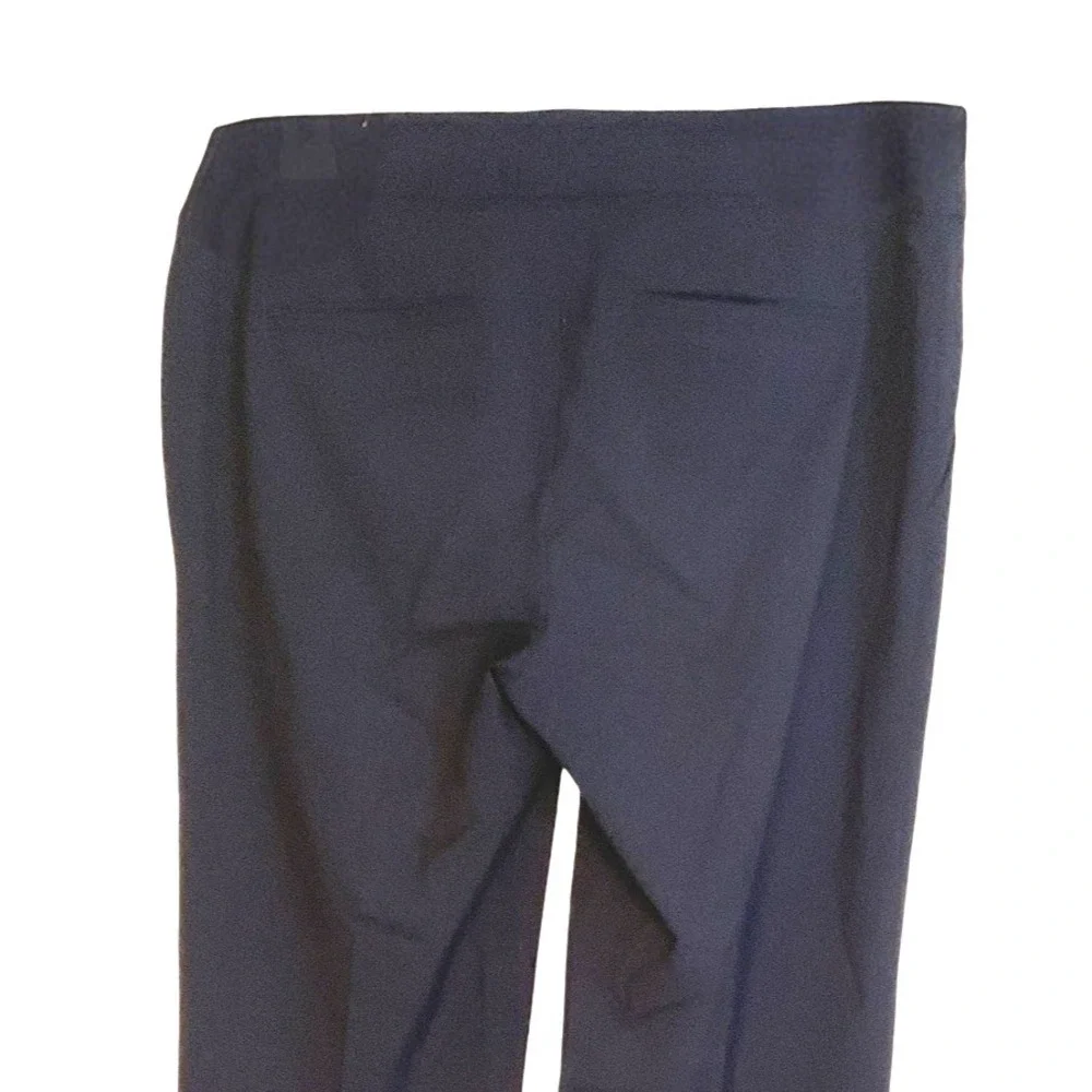 Calvin Klein Black Wide Leg Dress Pants Polyester Rayon Spandex Women Size‎ 4